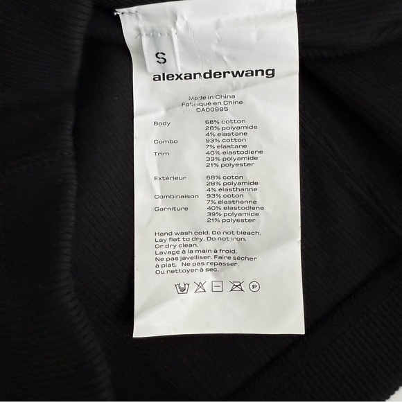 Alexander Wang Black High-Waist Mini Skirt - Picture 7 of 10